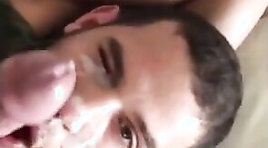 pouring out while moaning