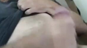 Mustache daddy cumming
