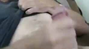 Mustache daddy cumming