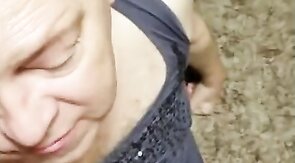 older sucks black cock