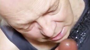 older sucks black cock