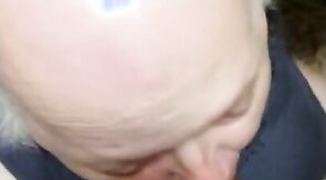 older sucks black cock