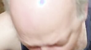 older sucks black cock