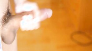 Danish Boy - Creamy cumshot while wearing buttplug