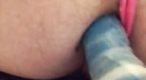 Virgin sissy boy first dildo ass fuck