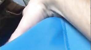 Young guy strips