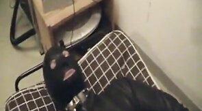 Rubberboy in Bondage for the night