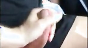 Me milk Powerman666 big cock in his car in a forest