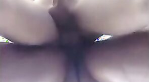 Amateur Gets Bred and Creampied Outdoor by Thick Cock