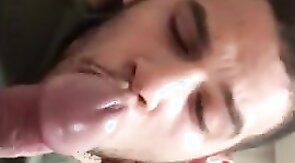 pouring out while moaning