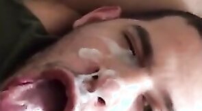 pouring out while moaning