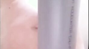 sucking my dick with my vacuumcleaner with handsfree cumshot