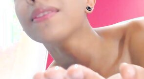 Wonderful Young Latino Wanks,Eats Cum