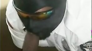 Sucking big dick good