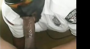 Sucking big dick good