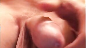 Heavy Balls contracting and Cock dripping pre cum