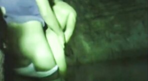 Twinks fuck bareback in a cave