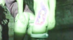 Twinks fuck bareback in a cave