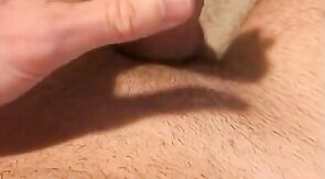 German hot eging and moaning with sperm at the end