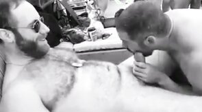 JohnBear Being fucked at a Pool Party