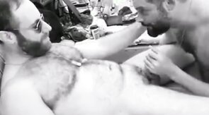 JohnBear Being fucked at a Pool Party