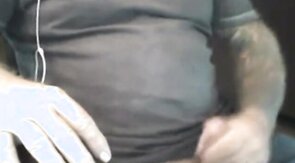 Daddy get cum in his belly