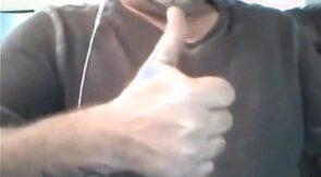 Daddy get cum in his belly