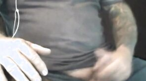 Daddy get cum in his belly