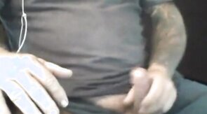 Daddy get cum in his belly