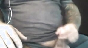 Daddy get cum in his belly