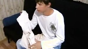 Hot Boy Wanking His Nice Cock