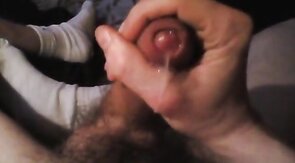 Slim Twink Wank and Cum closeup