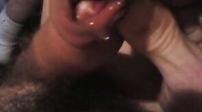 Slim Twink Wank and Cum closeup