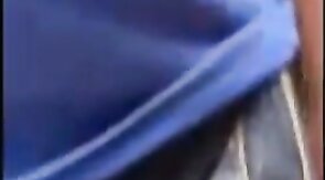 Playing with big black cock