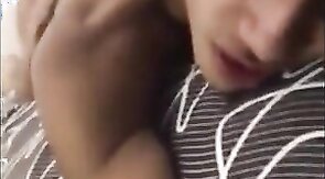 Hot twink rimmed while filming himself