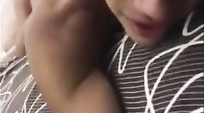 Hot twink rimmed while filming himself