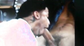 12inch black cock getting sucked