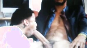 12inch black cock getting sucked