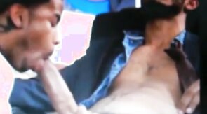 12inch black cock getting sucked