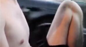 Exhibition Young Guy jacks in traffic