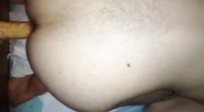 making lovely sounds while riding my dildo