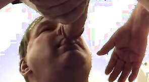 Me Sucking a Big One at the Mens Club