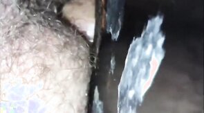 Fucked at the gloryhole