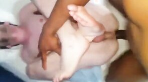 Black gay fucks hard