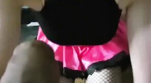 Sissy Crossdresser Playing