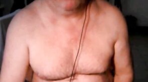 hot argentinian grandpa wanking and cumming