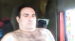 Horny trucker stud