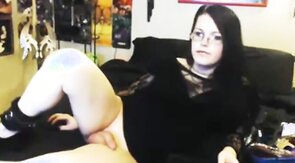 Cute gal with glasses