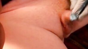 Small Cock no BALLS tuggin!