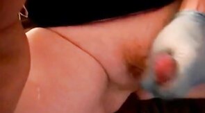 Small Cock no BALLS tuggin!